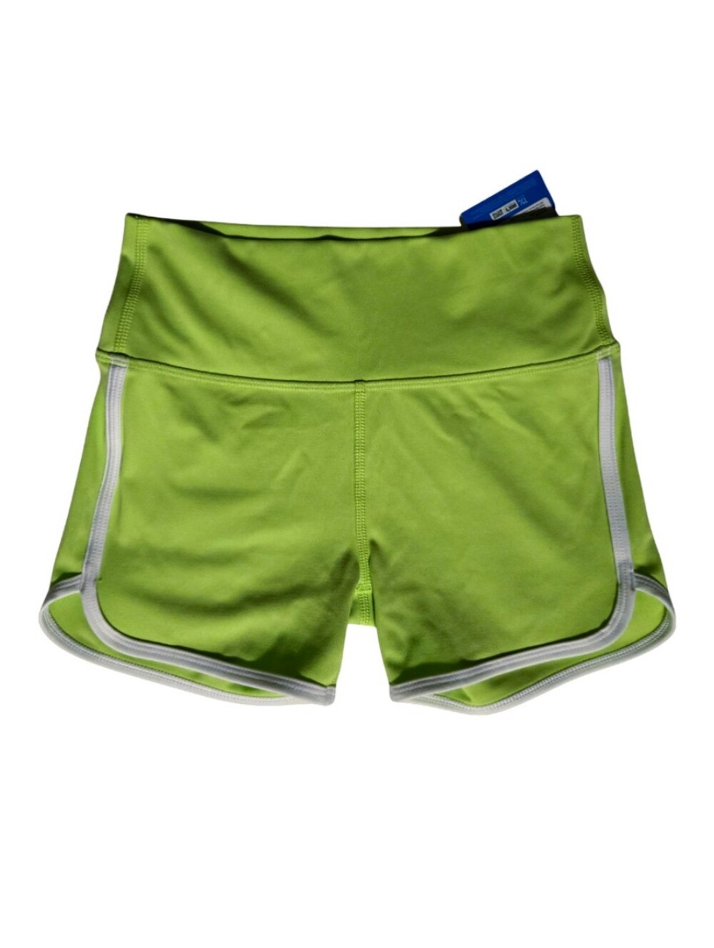 DSG Neon Lime High-Rise 3" Athletic Shorts Medium 10/12